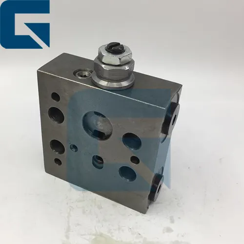 PC200-6 Excavator Hydraulic Parts Pressure Relief Valve /Self Reducing Valve Block 723-40-70100