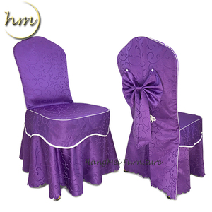 Luxury Hotel <strong>Dining</strong> Room Universal <strong>Purple</strong> Event <strong>Chair</strong> <strong>Cover</strong> - Product Image 4