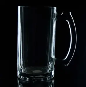 Vendita calda fatto a mano 1.5 litro di birra tazza di vetro