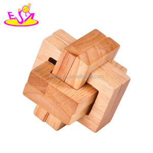 New hottest 3d blocchi di legno mini <span class=keywords><strong>puzzle</strong></span> per bambini rompicapo W11C040 - Product Image 6