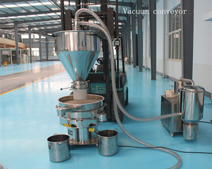 Frenk üzümü üzüm vakum hazne taşıma besleyici taşıma sistemi/Celluflor vakum asansör kaldırıcı/jöle tozu vakumlu yükleyici - Product Image 2