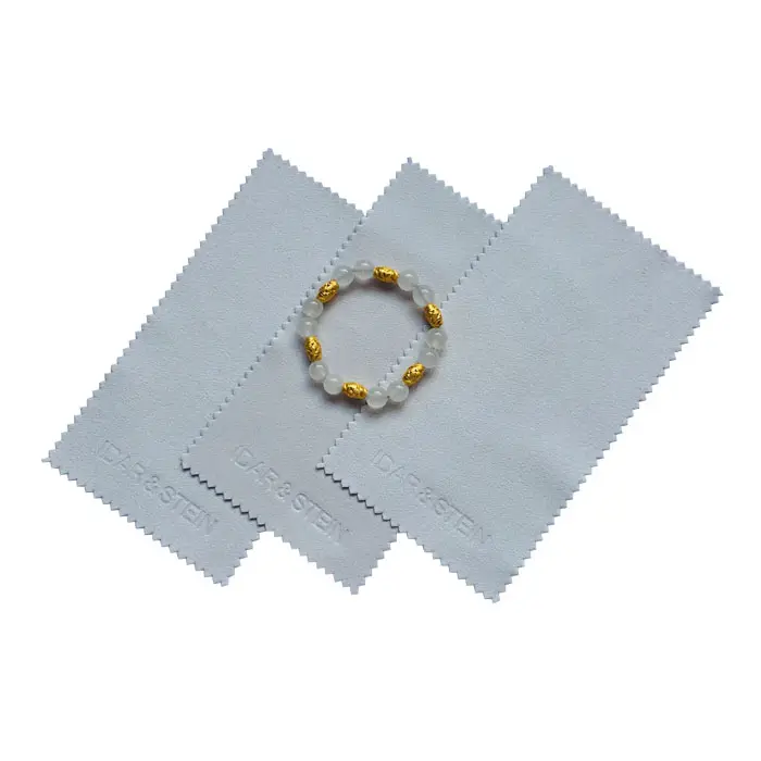 कस्टम लोगो मुद्रित पैक Microfibre Microfiber गहने चश्मा चमकाने सफाई कपड़ा आभूषण के लिए थोक