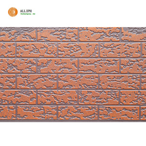 Decorativo sándwich clading pared casa móvil fachada exterior aislamiento paneles - Product Image 5