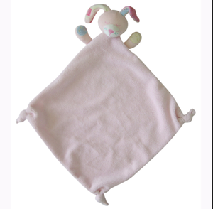 Toalha de pelúcia do bebê, coelho de pelúcia coelho com animal adorável edredon de cabeça - Product Image 2