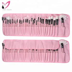 Weiblich Big 32pcs Schönste rosa Farbe Eco Nice Top 10 Make-up Pinsel Hochwertige preiswerte Make-up Pinsel Geschenkset