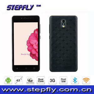 4,5 pulgadas de pantalla táctil capacitiva MTK6572 de doble núcleo Android 4.4 <span class=keywords><strong>WIFI</strong></span> Bluetooth 3G del teléfono móvil k - Product Image 1