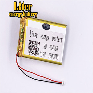 Plug 1.25-2 P hot sale lithium 3.7 V 454060 1500 mah Polymer battery lipo rechargeable - Product Image 1