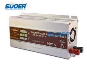 Suoer שמש כוח שונה סינוס גל מהפך <span class=keywords><strong>24v</strong></span> <span class=keywords><strong>220v</strong></span> מהפך 60hz 1kw - Product Image 3