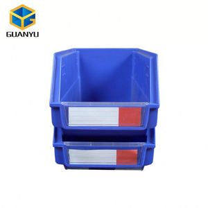 China Mercado Mayorista colorido plástico transparente caja de almacenamiento bin contenedor - Product Image 2
