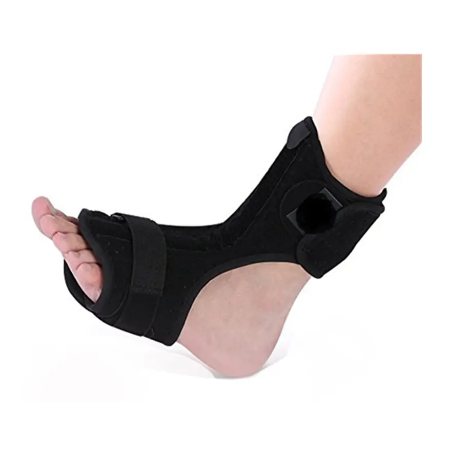 かかとの痛みを和らげるドロップと調整可能な足底のための足装具ブレースデイスプリント