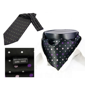 Cravate Ascot en soie imprimée de haute qualité pour hommes, nouvelle mode - Product Image 6