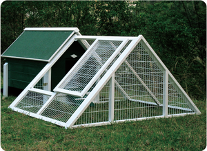 กรงไม้กันน้ำทรงสามเหลี่ยมแข็งแรงสำหรับสัตว์เลี้ยงบ้านไก่เล้าเป็ดสำหรับดูแลสัตว์ขนาดเล็ก - Product Image 2