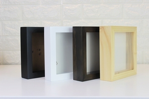 Espositore da tavolo di alta qualità cornice in legno Shadow Box per la collezione di monete decorazione per la casa e Ticket Stub Case risparmio - Product Image 5