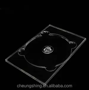 2018 China plastic case fabrikant DVD clear digi lade