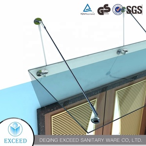 Sistema de dosel de cristal de lluvia de techo de puerta delantera curvada francesa - Product Image 6