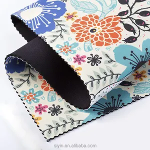 Bán Buôn Nhà Máy Trực Tiếp Tùy Chỉnh In 1-5Mm Sbr Cr Tráng <span class=keywords><strong>Polyester</strong></span> Nylon Cao Su Tổng Hợp Vải - Product Image 1