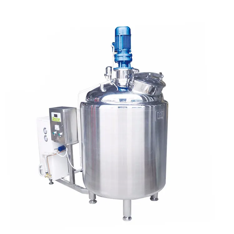 Réfrigérateur mélangeur de réfrigération, 1000l, agitateur pour le transport, réservoir de refroidissement de lait brut