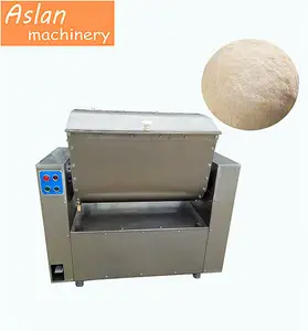 Machine à pétrir entièrement horizontale, pour pétrir la pâte, des boulettes, mélangeur, appareil de cuisson