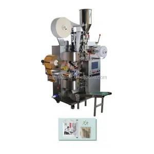 Automatic Tea Bag Packing Machine With Thread Tag and Outer Envelope