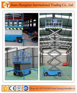 CE TUV 4-20m 300-1500kg Elevador de tijera móvil Elevador de hombre Elevador de tijera hidráulico de campo traviesa Elevador de tijera - Product Image 6