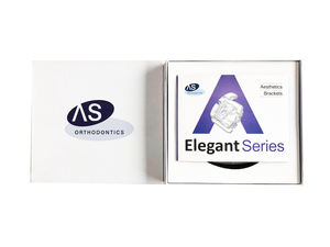 Staffa autolegante in zaffiro ortodontico Clear Brace Elegant Series - Product Image 6