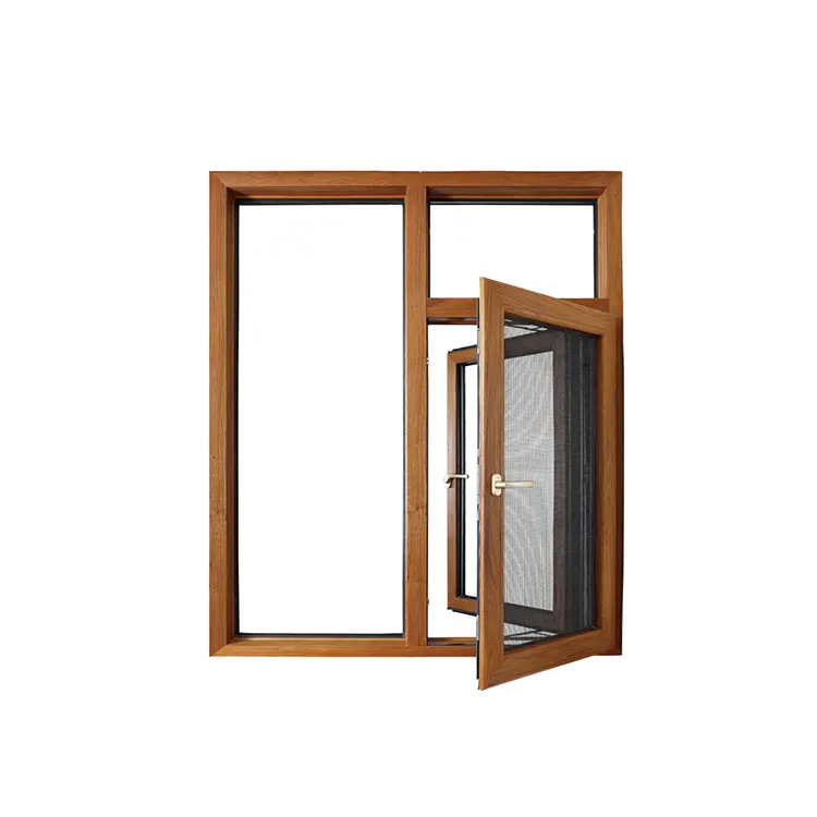 Fenêtre française en aluminium thermique, baie vitrée en promotion