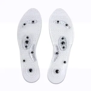 99insole Hot Bán có thể giặt và cuttable chân điều trị Pain Relief bấm huyệt Massage Gel châm cứu lót