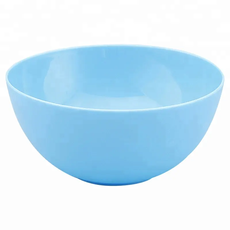 Promotional Food Grade Colorful PP Customized Round Fruit Snack Plastic Salad Bowl