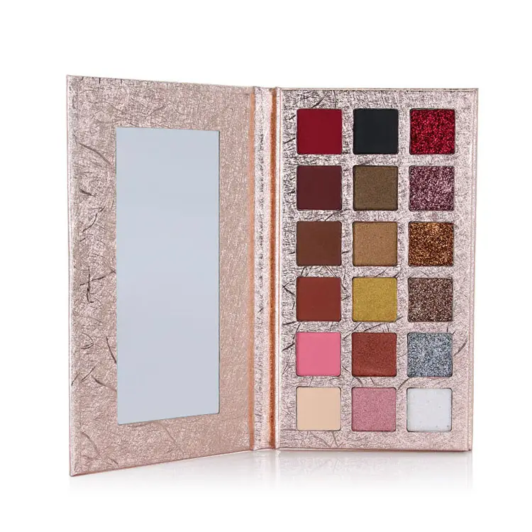 18C High品質アイシャドウパレットNOロゴDaily Cosmetic High Pigmented Vegan Eyeshadow Eye Palette Shadow