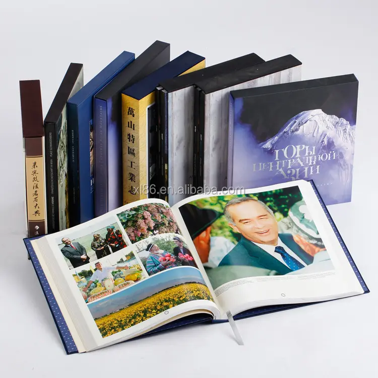 Custom landscape photo book printing