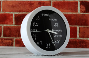 Reloj Despertador con Diseño de Ecuación Matemática Politécnica, Reloj de Escritorio, Reloj de Mesa, Silencioso, Creativo y Moderno - Product Image 2