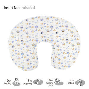 Cartoon Owl Printed Infant Pregnancy Moms <strong>Feeding</strong> Nursing <strong>Pillow</strong> Cover - Product Image 3