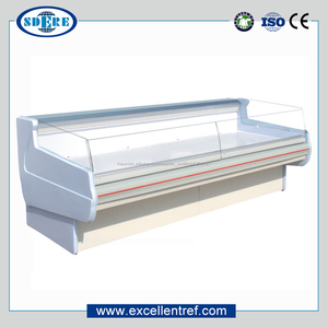 <span class=keywords><strong>Horizontal</strong></span> carne congeladores pantalla escaparate para uso comercial en el supermercado - Product Image 5