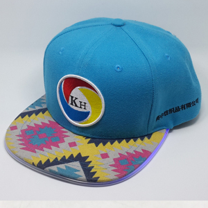 Mũ Lưỡi Trai Vành Phẳng Có Đèn Led Mũ Hàng Hóa Buổi Hòa Nhạc Câu Lạc Bộ Buổi Tối Phát Quang Thời Gian Dài Mũ Hip Hop Họa Tiết Bảng Chữ Cái Tùy Chỉnh - Product Image 6