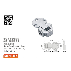 Pieghevole cerniera 90 gradi lembo cerniera lembo tavola rotonda cerniera - Product Image 2