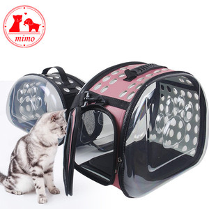 Fashion Pet <strong>Dog</strong> Cat Cages <strong>Carries</strong> House <strong>Bag</strong> Cat Transparent <strong>Bag</strong> Portable Handbag Foldable Shoulder Travel <strong>Bag</strong> <strong>for</strong> Puppy - Product Image 1