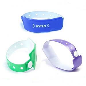 13.56mhz अभिगम नियंत्रण कार्ड आरएफआईडी डिस्पोजेबल wristband मुद्रण योग्य एक समय का उपयोग ड्यूपॉन्ट कागज कंगन - Product Image 3