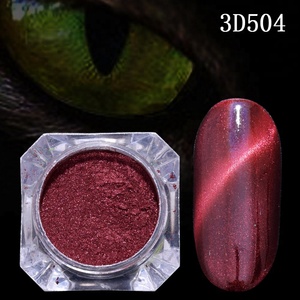 BOJUN Pigment ongles Galaxy Magnétique acrylique 3D Métallique Oeil de Chat Clou plongeant la poudre - Product Image 3