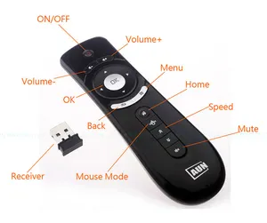 Air Mouse. 2.4 그램 무선 체성 remote control. 내장 6 축. Suitable 대 한 PC, Android Tv Box, 안드로이드 AUN 프로젝터