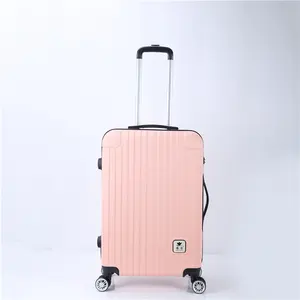 2024顶级时尚防刮中号行李箱硬边行李箱旋转器ABS硬壳女男士行李箱