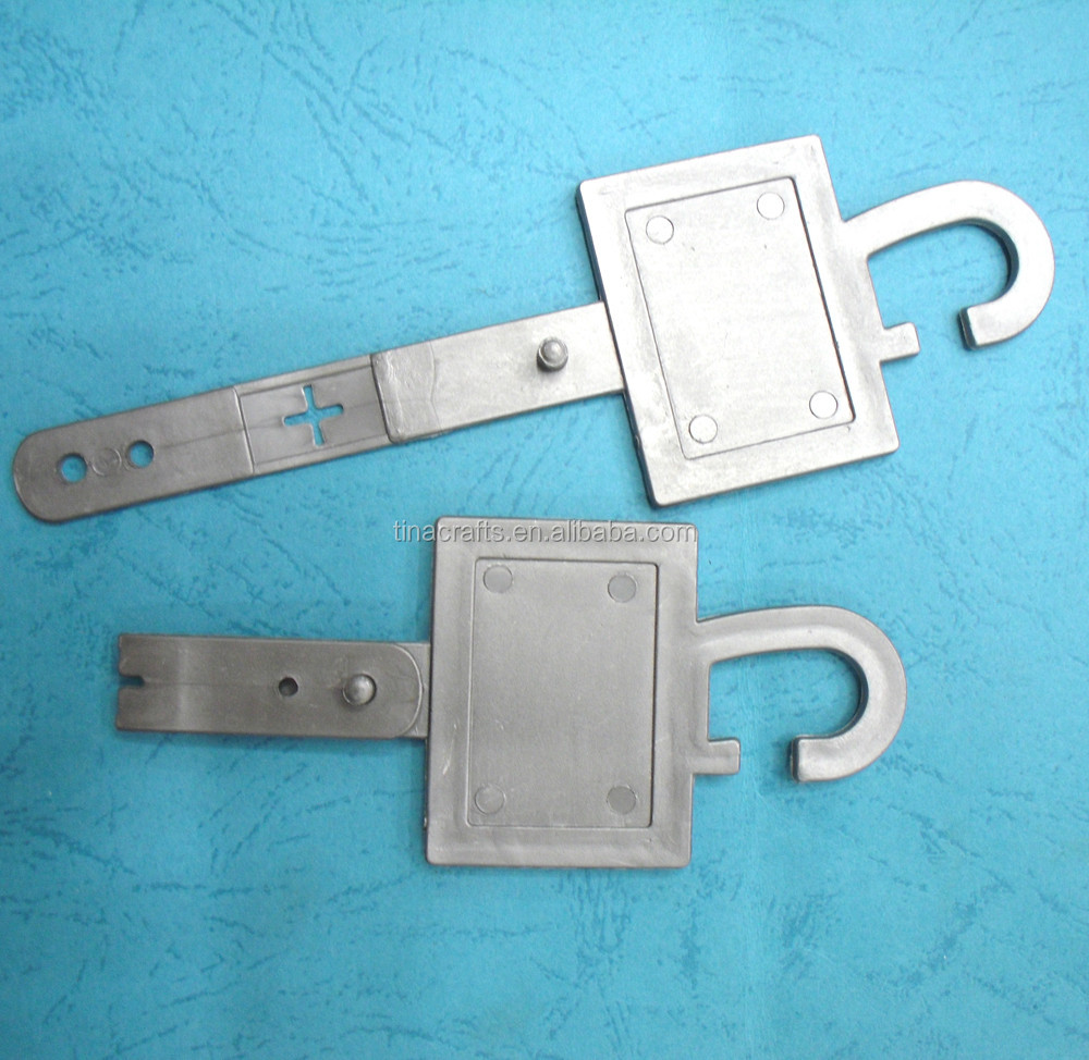 Серый пластиковый крючок для ремня с умным ремнем для домашнего хранения