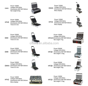 <span class=keywords><strong>Gaufrier</strong></span> électrique de style <span class=keywords><strong>belge</strong></span>, forme carrée, épais, <span class=keywords><strong>rotatif</strong></span>, pour usage hôtelier - Product Image 5