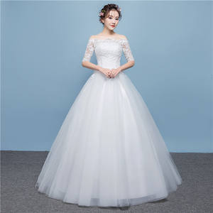 <span class=keywords><strong>Robe</strong></span> de <span class=keywords><strong>mariée</strong></span> de bal promotionnelle à manches longues, robes de <span class=keywords><strong>mariée</strong></span> chinoises bon marché - Product Image 3