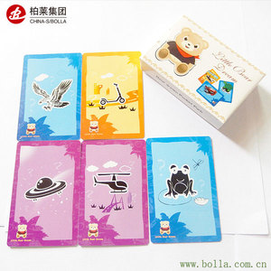 OEM Tùy Chỉnh In Ấn Bé Trẻ Mới Biết Đi Trẻ Em Trẻ Em Tìm Hiểu ABC Ngôn Ngữ Tiếng Anh Lật Giáo Dục Bảng Chữ Cái THẺ Flash - Product Image 4