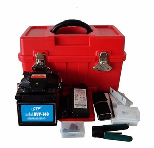 DVP-740 Multi-Language <span class=keywords><strong>Fiber</strong></span> Fusion Splicer Heißes Spleißen und Optische Kabel Blas maschine - Product Image 3