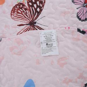 Giá Rẻ Bán Buôn Khách Sạn Sang Trọng Bán Buôn Vua Nữ Hoàng Kích Thước 100 Bông Chắp Vá Bướm In Trải Giường - Product Image 6