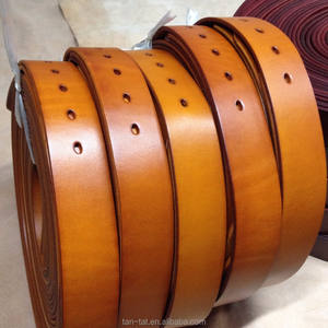 Personalizado correa de cuero de curtido vegetal para cinturón haciendo - Product Image 4