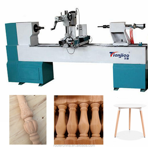 Torno Automático CNC para <span class=keywords><strong>Madera</strong></span> con Motor Paso a Paso 450C, Sistema de Control DSP, Potencia del Husillo de 3.5kw para Grabado y Torneado, 1 Año de Garantía - Product Image 2