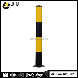 パークロードサイド750mm反射型デリニエーターポストアイアン素材警告ポスト - Product Image 6