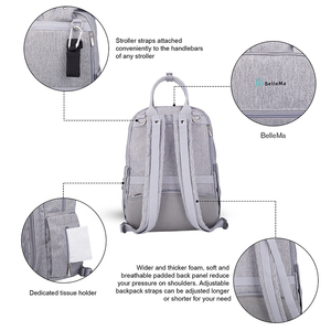 Sac à dos pour couches pour adultes, sac à dos pour maman, sac à dos pour maman amélioré, grande capacité, sac à couches pour bébé - Product Image 4